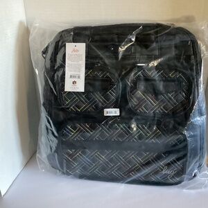 NWT Lug Puddle Jumper LE - Black with rainbow stitch